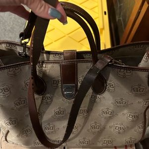 Dooney and Bourke double handed bag
